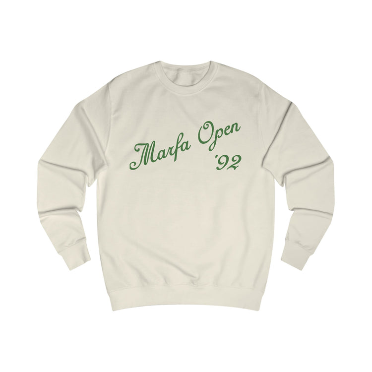 Sweatshirt — Marfa Open '92 Vintage Script Crewneck