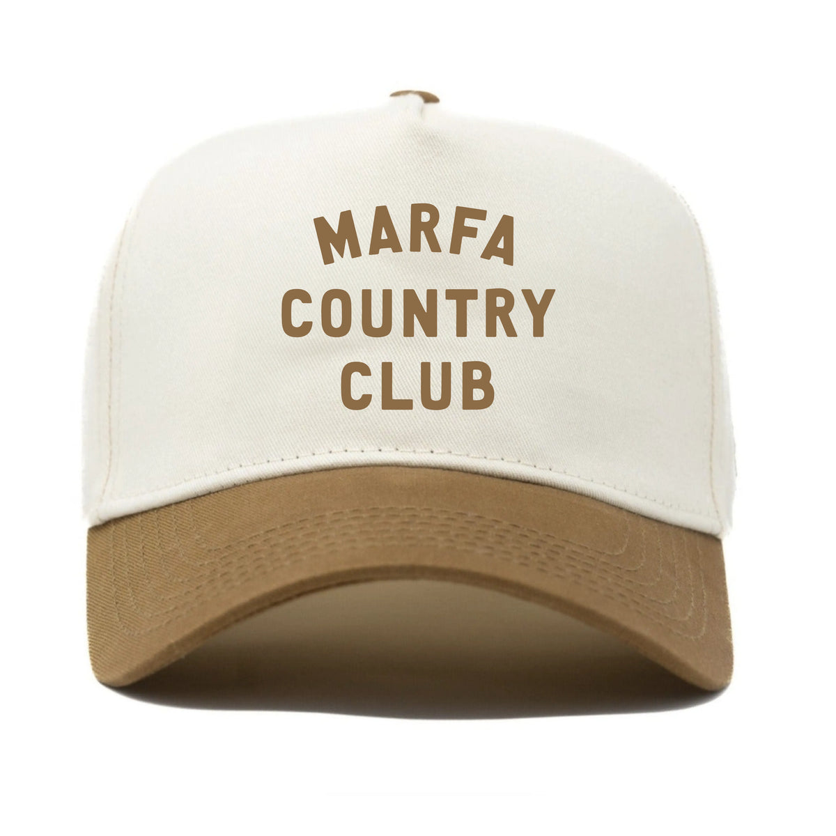 Clubhouse Two-Tone Cap | Marfa Country Club Headwear