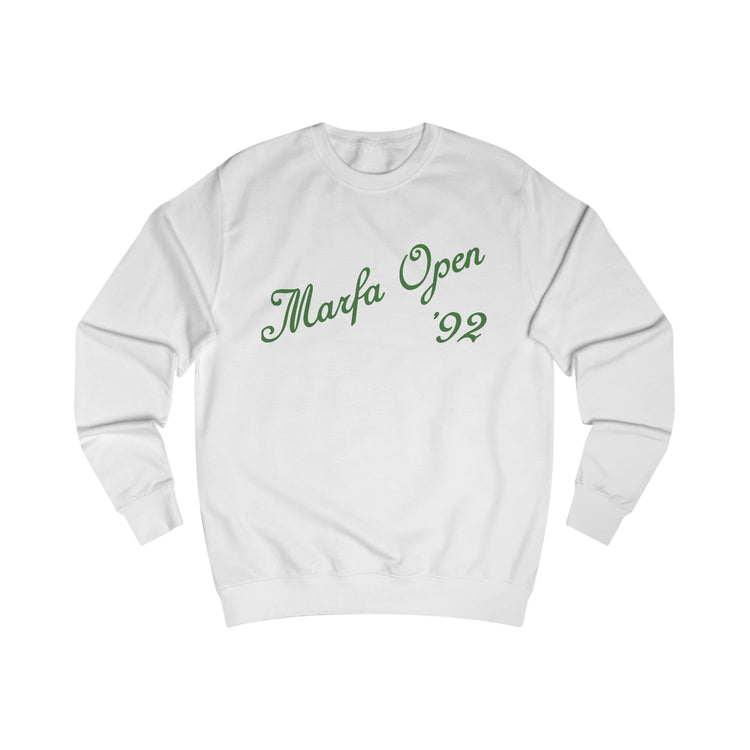Sweatshirt — Marfa Open '92 Vintage Script Crewneck