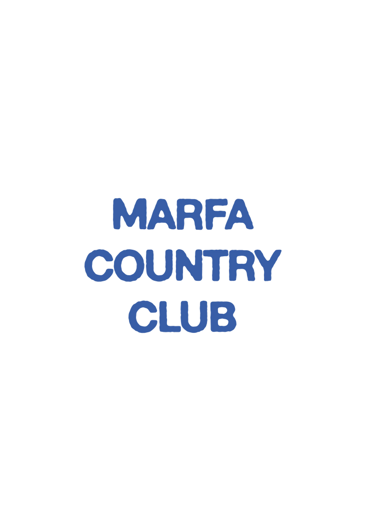 MARFA COUNTRY CLUB